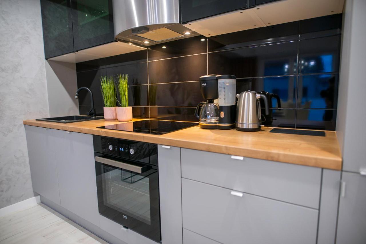 Nowoczesny Apartament Na Warmii I Mazurach Z Garazem Biskupiec  Ngoại thất bức ảnh